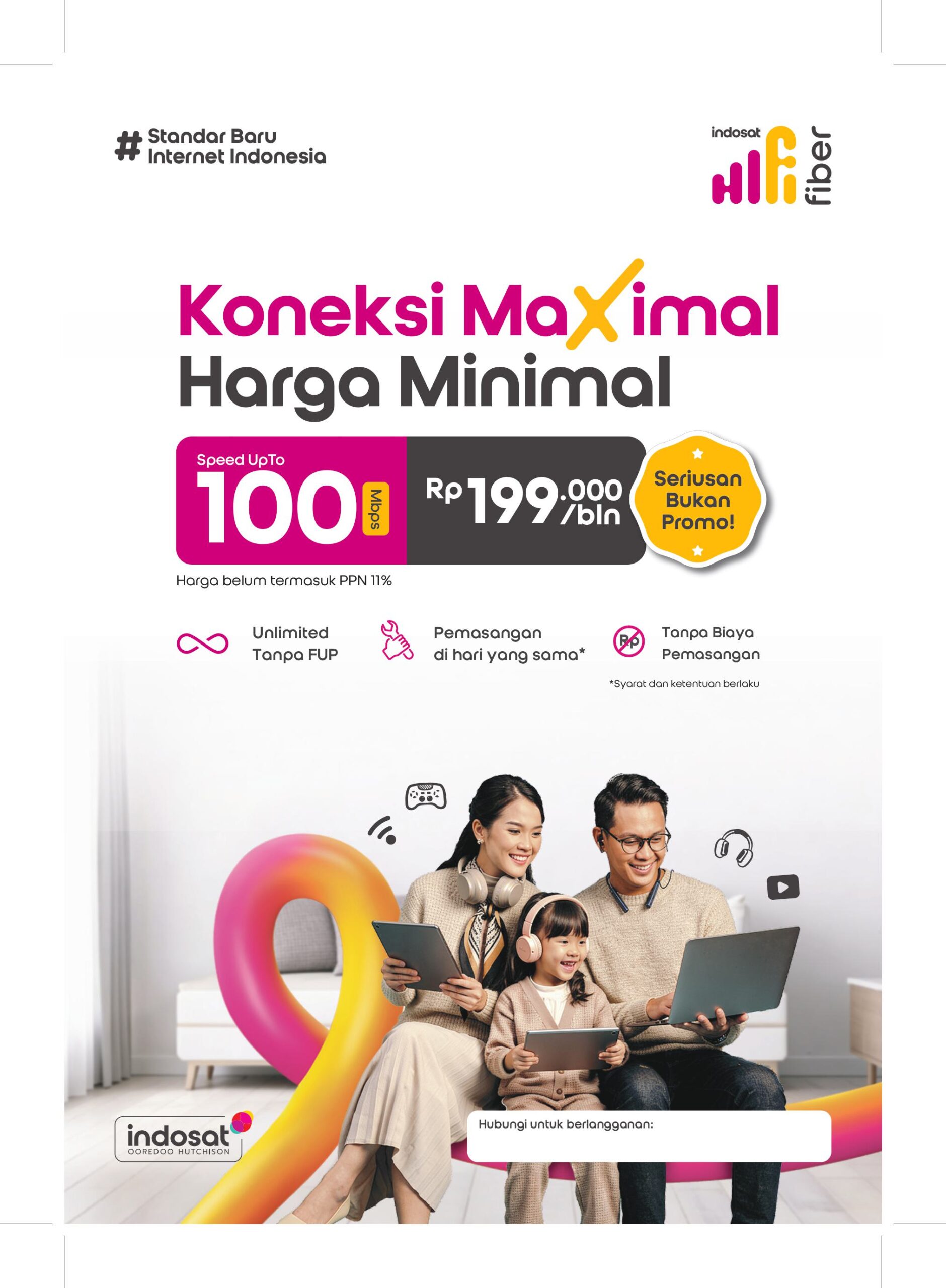 Flyer Indosat HiFi 2026